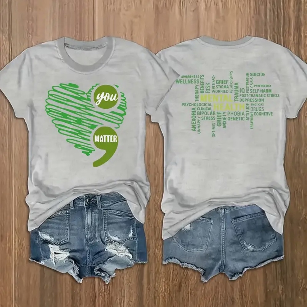 NWT Mental Health Awareness Graphic Tee
